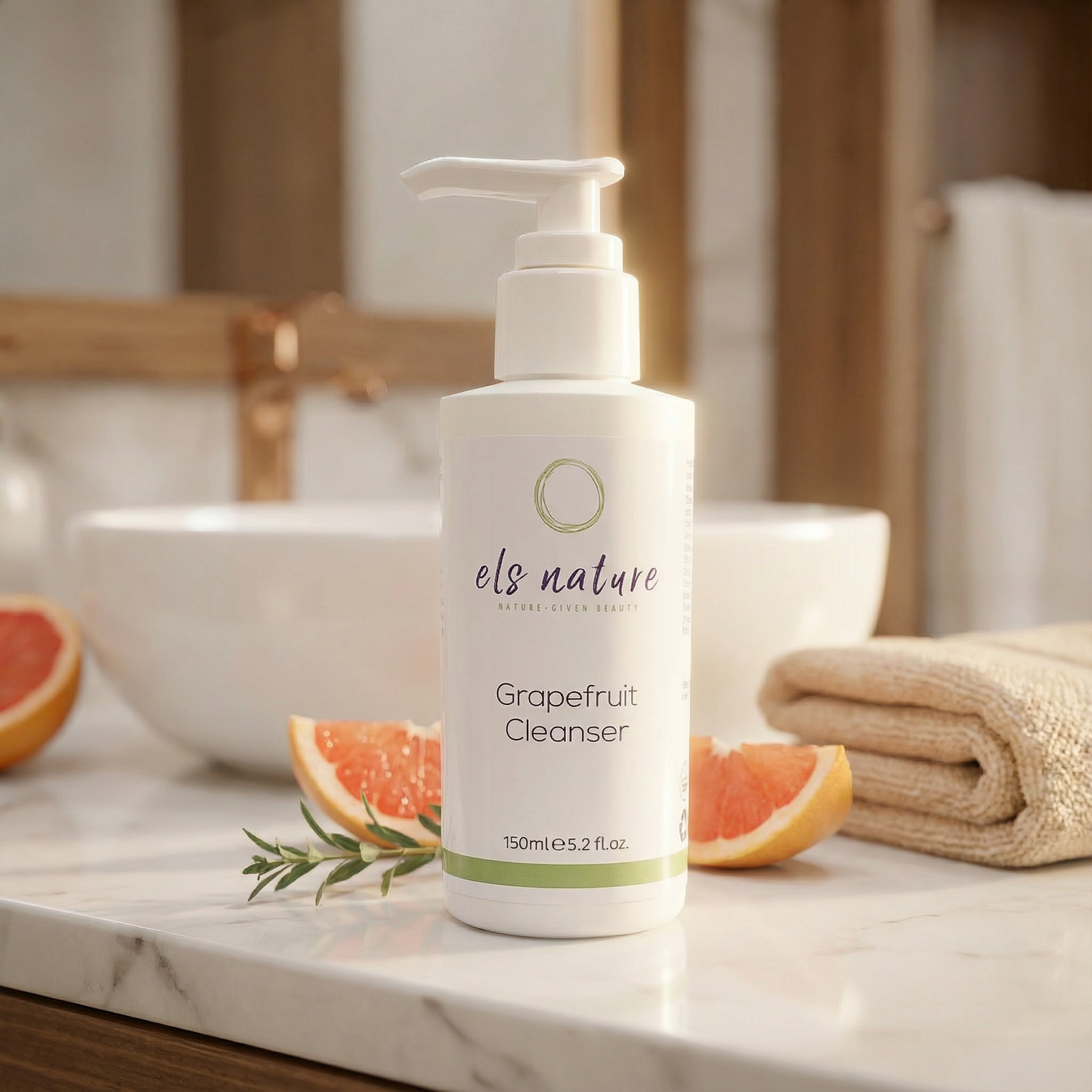 Grapefruit Cleanser - A Vitamin-Rich Daily Face Wash