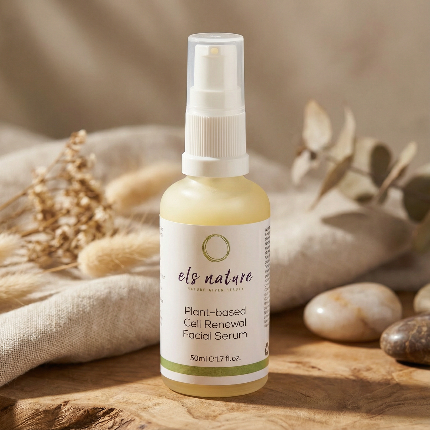 Plant-based Cell Renewal Facial Serum - A Lightweight Botanical Face Serum