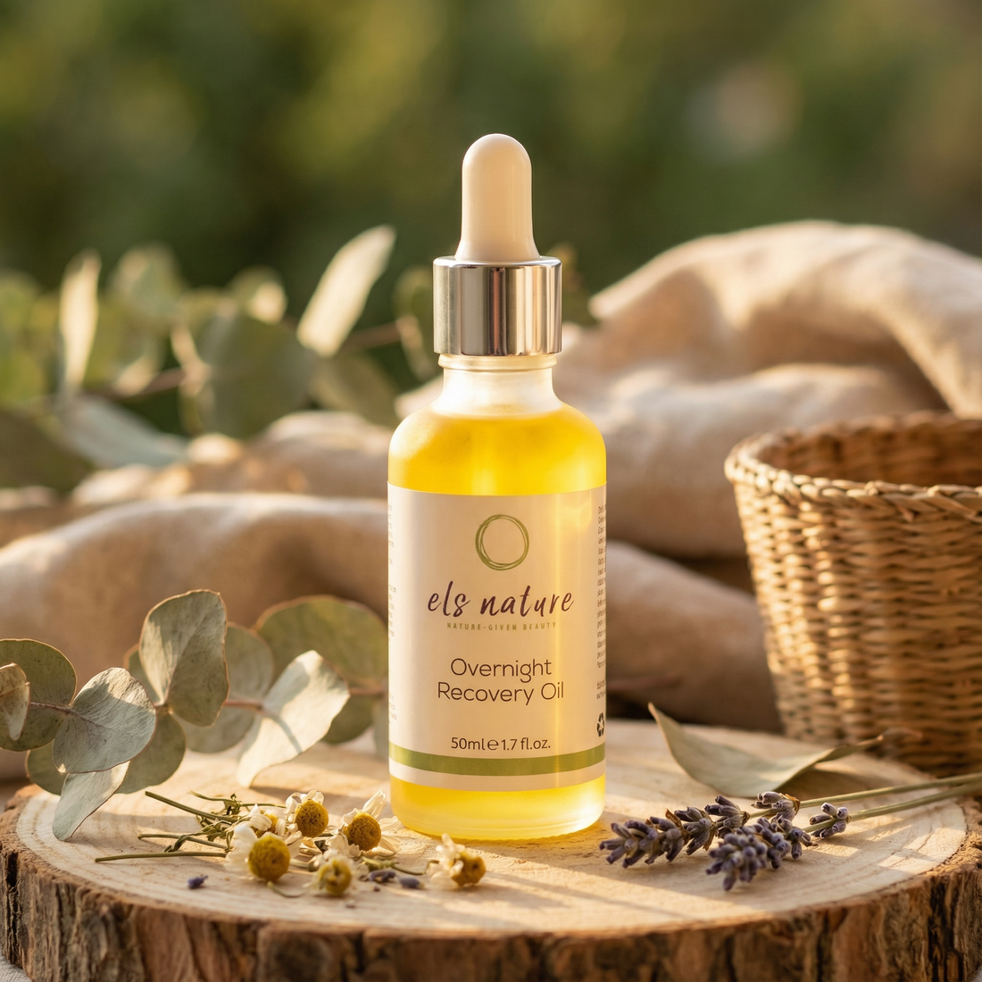 Overnight Recovery Oil product bottle